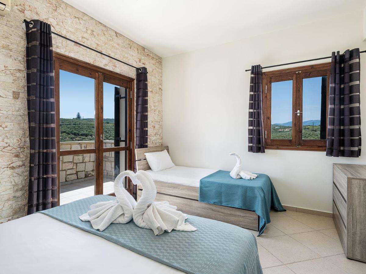 Villa Kalypso - Zentrum Holidays Crete Darmarochori エクステリア 写真
