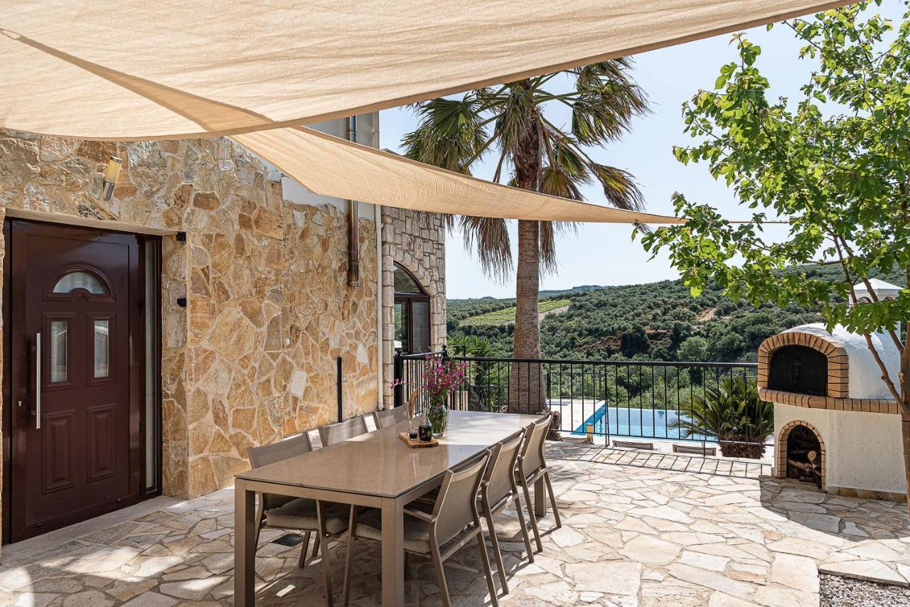 Villa Kalypso - Zentrum Holidays Crete Darmarochori エクステリア 写真