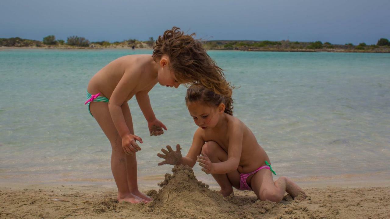 Villa Kalypso - Zentrum Holidays Crete Darmarochori エクステリア 写真